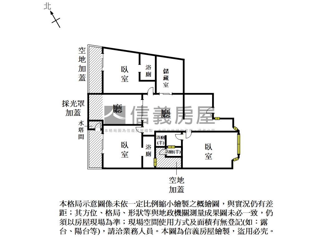 稀有鬧中取靜文青一樓美寓房屋室內格局與周邊環境