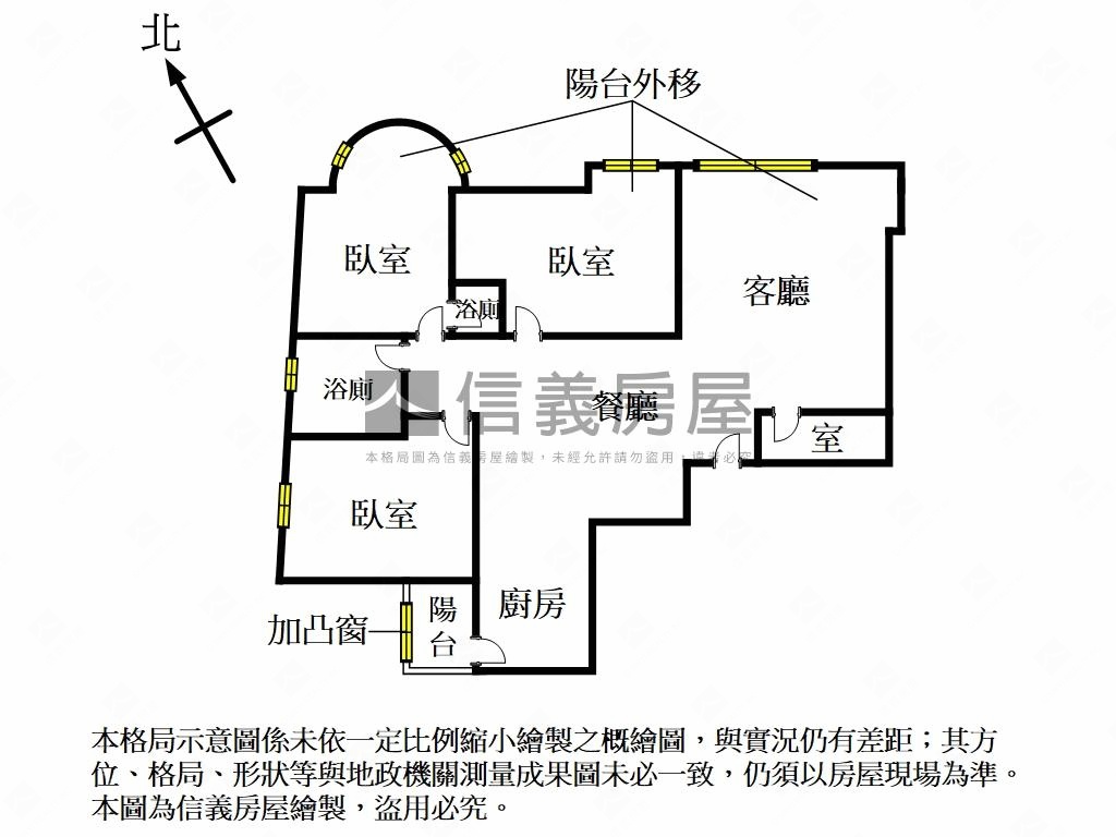 嘉年華藝韻美學豪邸房屋室內格局與周邊環境