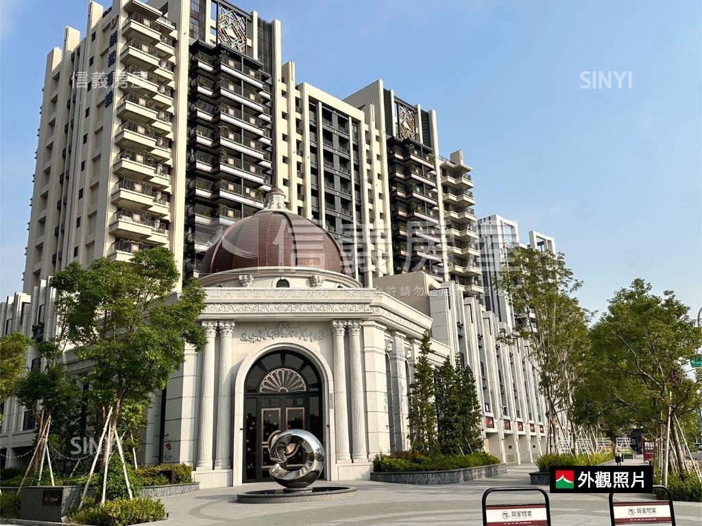 銳揚巴洛克美兩房兩衛平車房屋室內格局與周邊環境