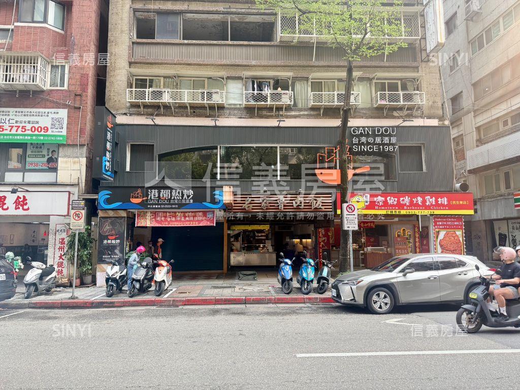中山晶華面寬可掛招牌辦公房屋室內格局與周邊環境