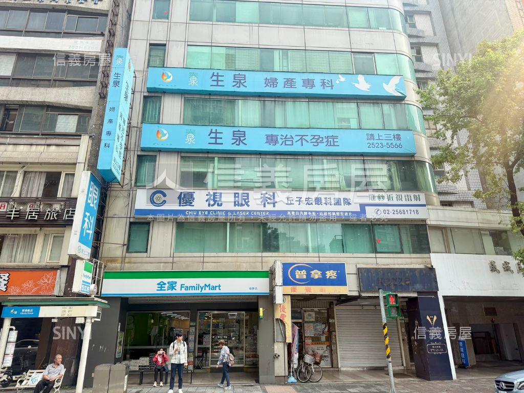 中山晶華面寬可掛招牌辦公房屋室內格局與周邊環境