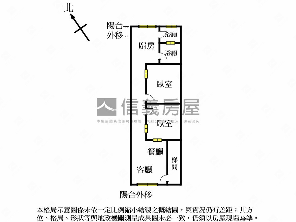 重陽國小三樓美寓房屋室內格局與周邊環境