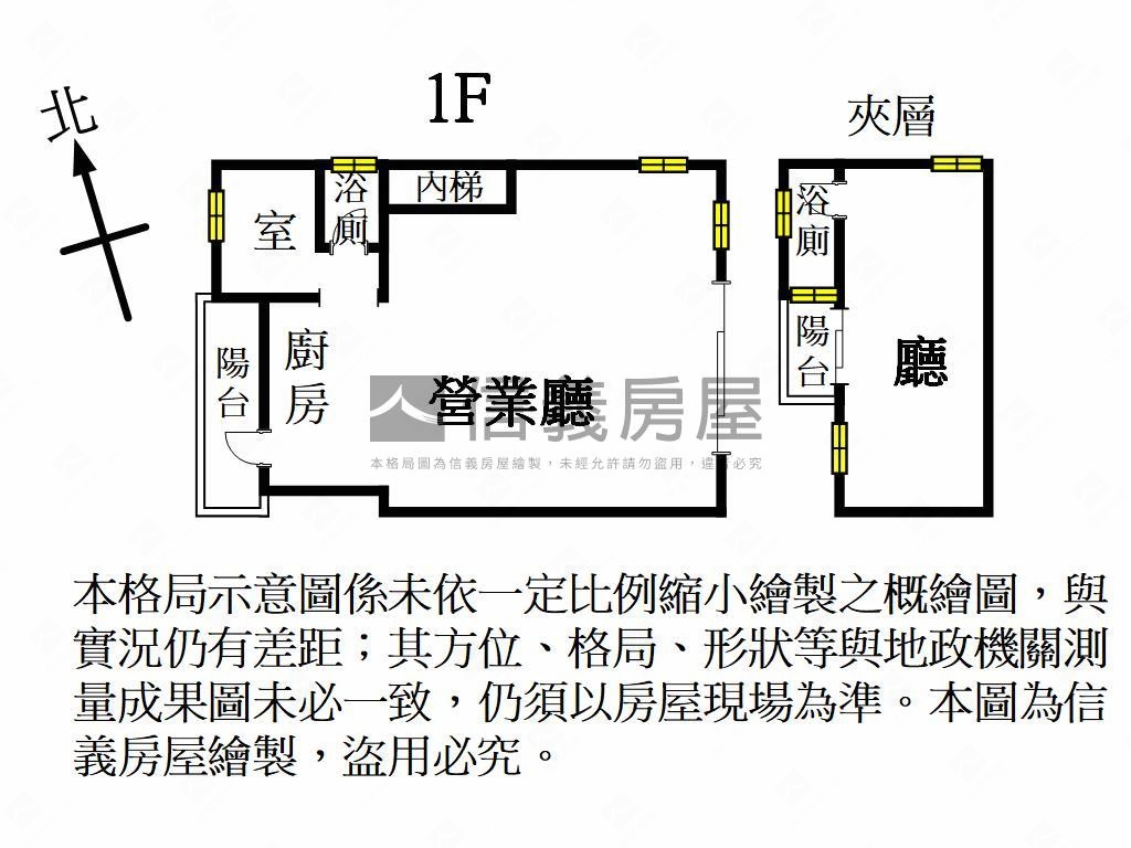 專任未來Ｇ１２大面寬店面房屋室內格局與周邊環境