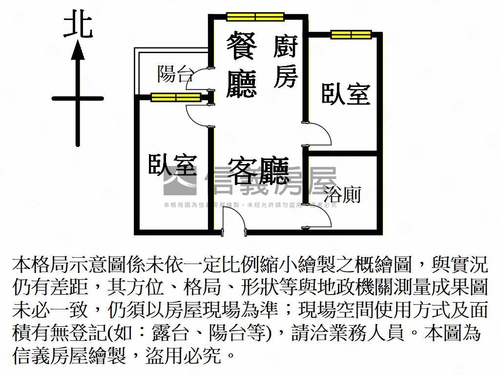 鴻承寫森溫馨兩房車位房屋室內格局與周邊環境