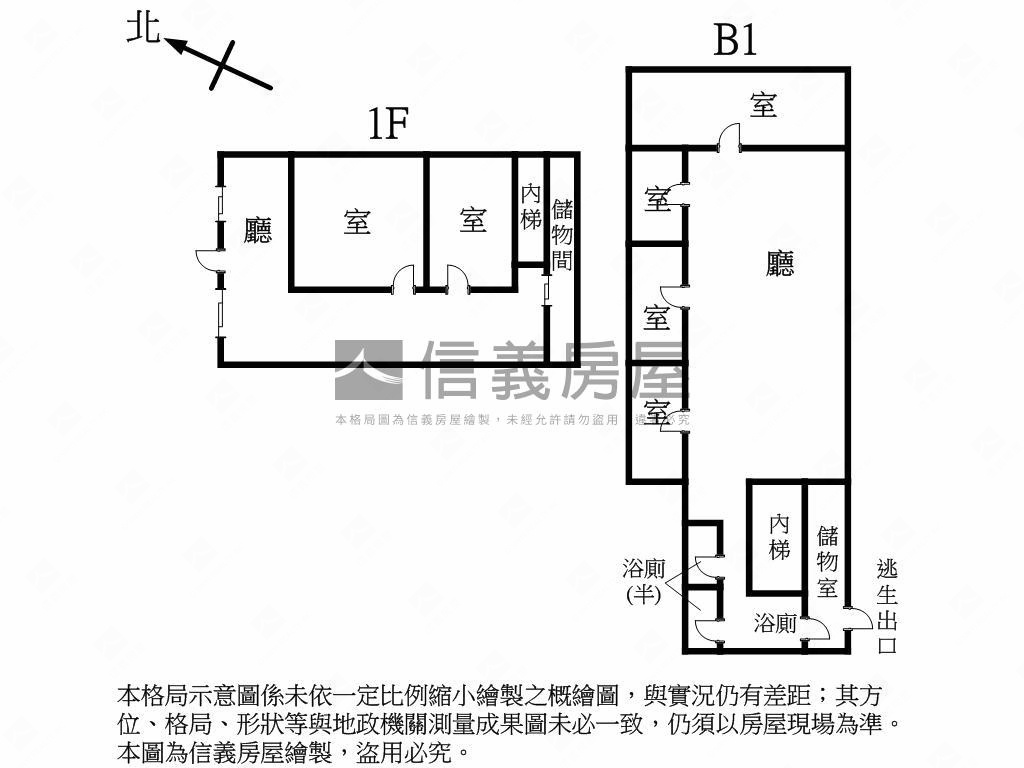 復興瑞安稀有住辦一樓房屋室內格局與周邊環境