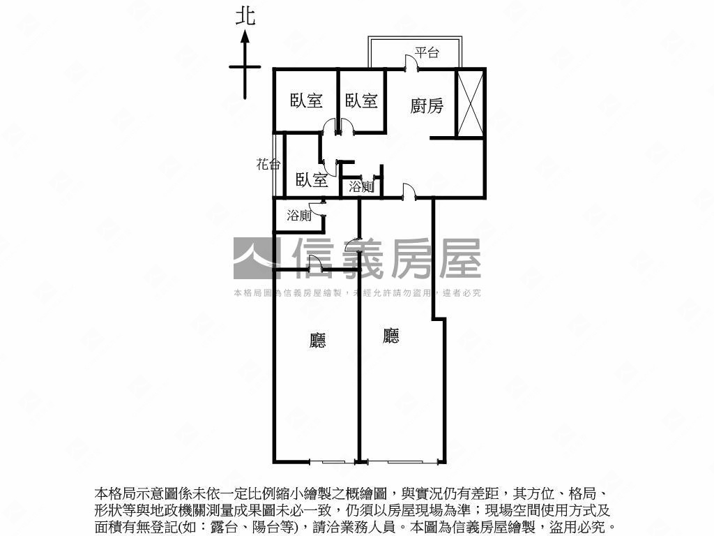 景平捷運雙店面聚寶盆房屋室內格局與周邊環境
