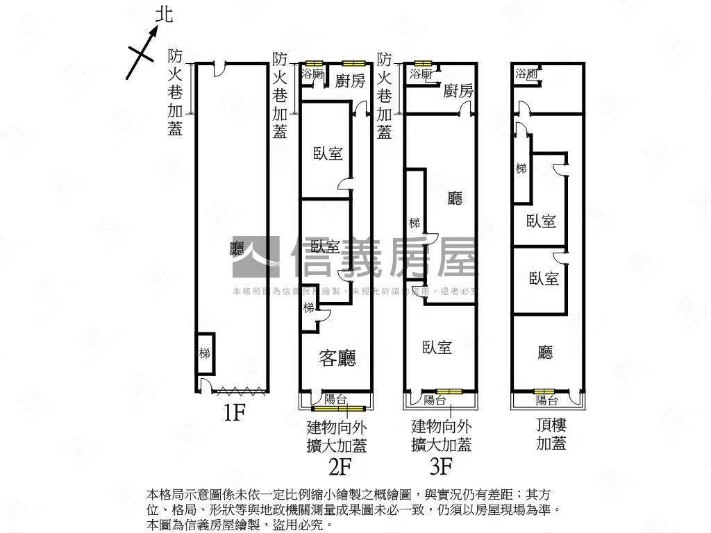 仁愛街稀有透天房屋室內格局與周邊環境
