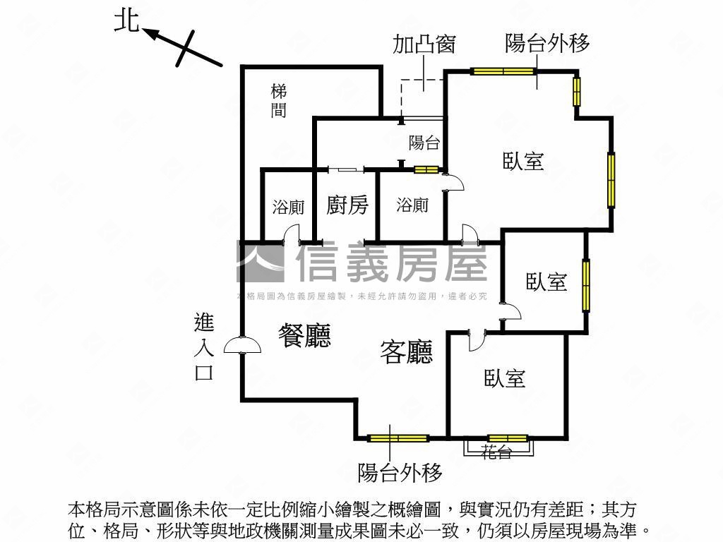 三重站高樓景觀３房車位房屋室內格局與周邊環境