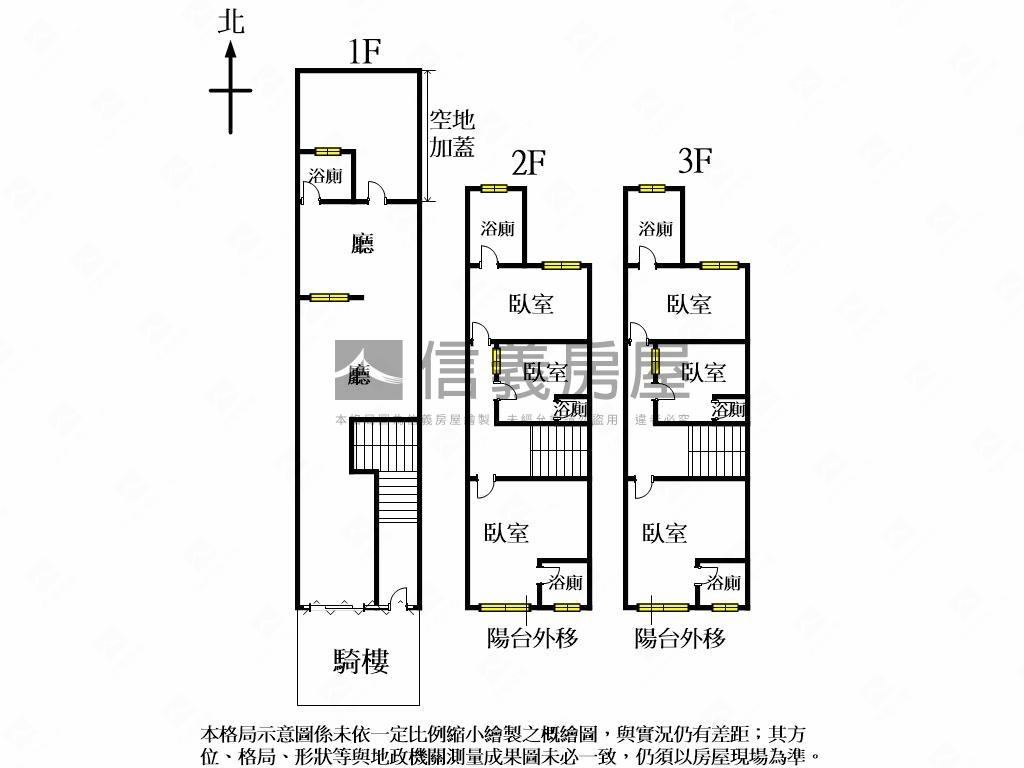 西區約３０米路大地坪透店房屋室內格局與周邊環境
