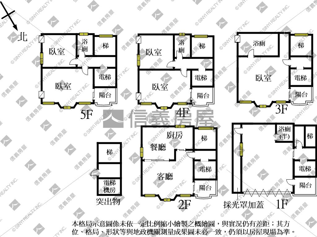 中正東路靜巷電梯透天房屋室內格局與周邊環境