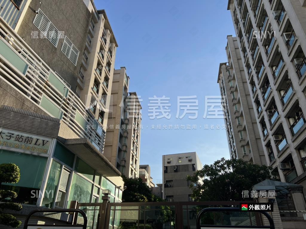 建興學區太子ＬＶ套房房屋室內格局與周邊環境