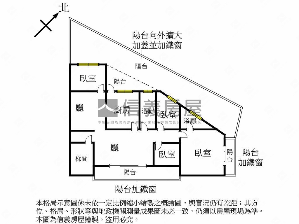 捷運秀朗一層一戶公寓２樓房屋室內格局與周邊環境