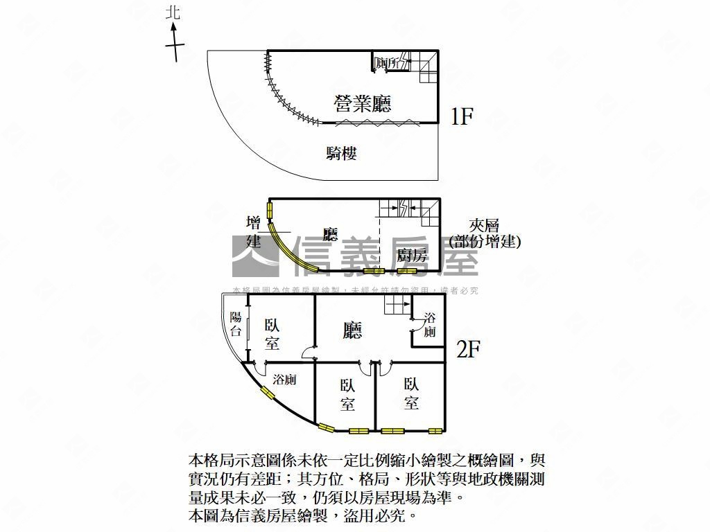 民族一路與榮佑路‧三角窗房屋室內格局與周邊環境