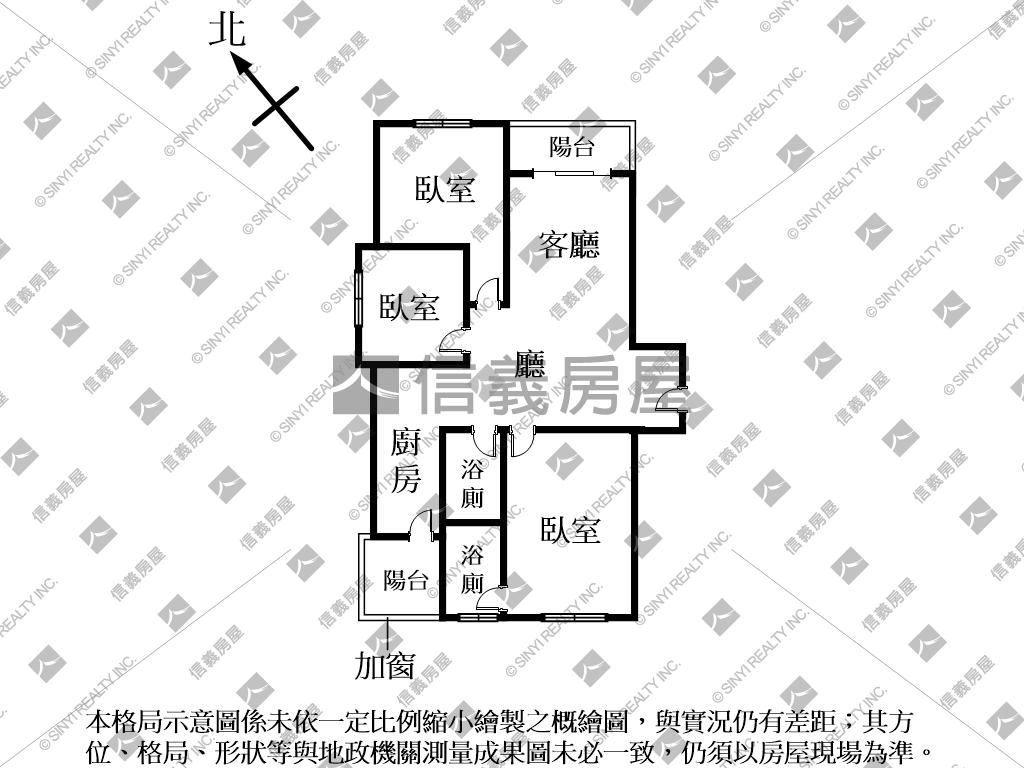 悅佳川青三房平面車位房屋室內格局與周邊環境