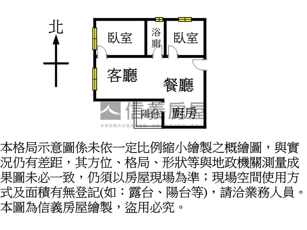 中路心悅兩房車位房屋室內格局與周邊環境