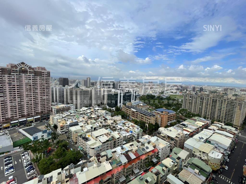 民權樹海景觀邊間高樓三房房屋室內格局與周邊環境