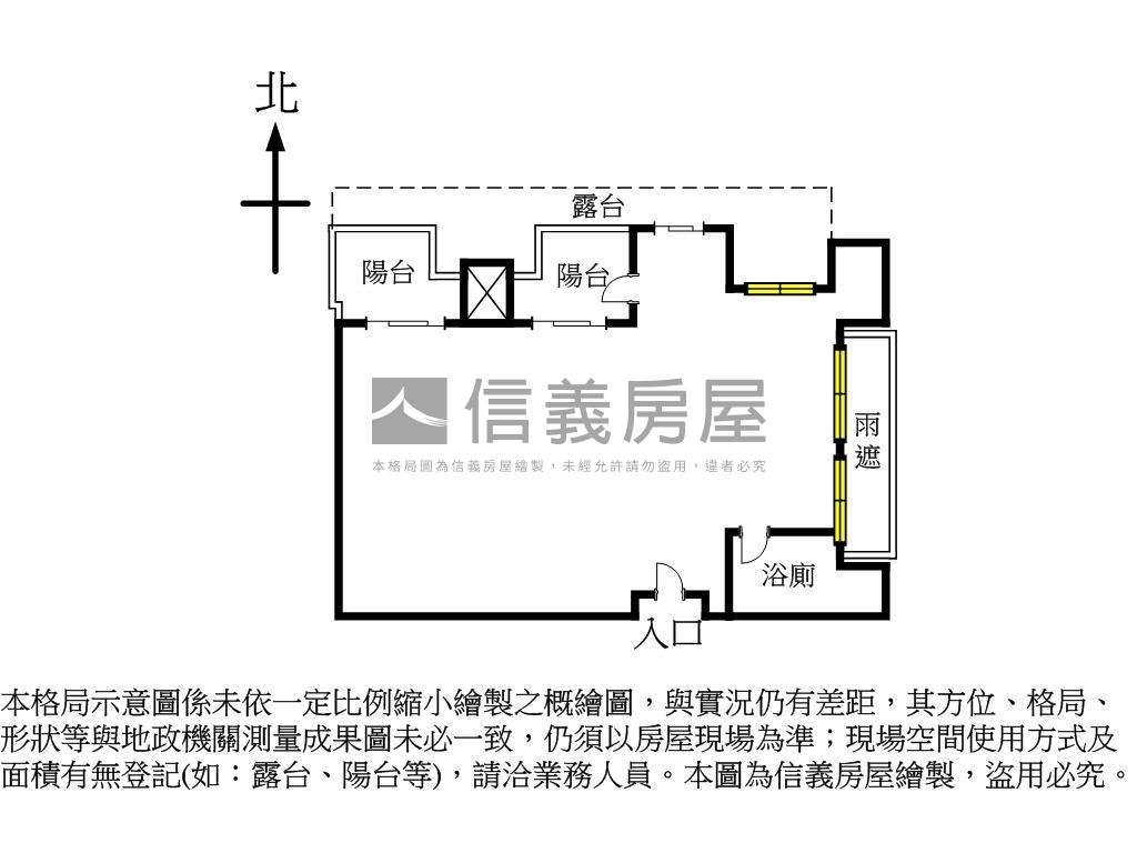 名軒富麗挑高樹海３樓房屋室內格局與周邊環境