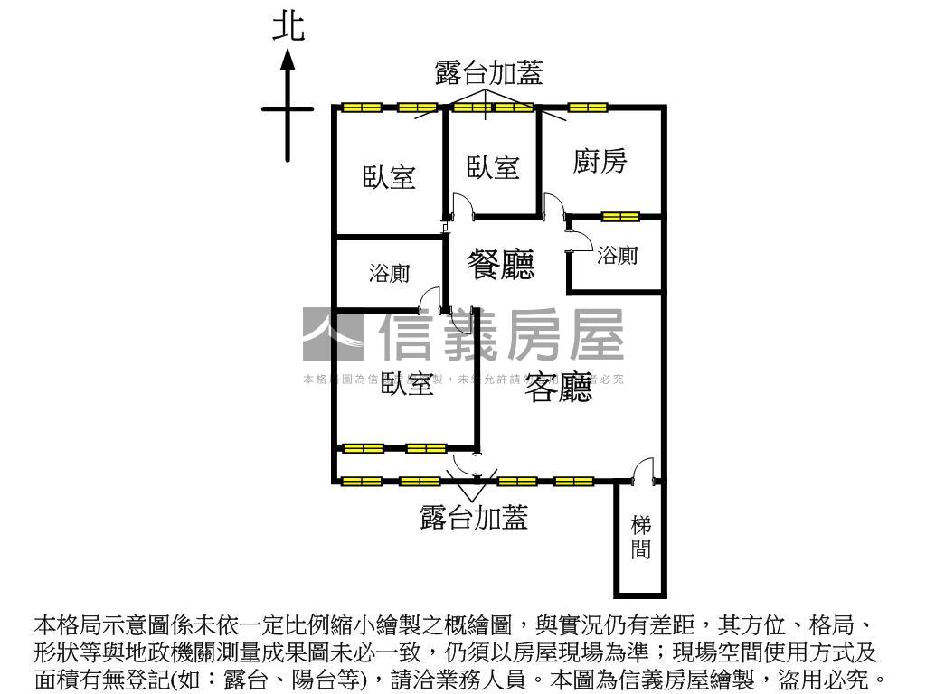 大安靜巷三房美寓房屋室內格局與周邊環境