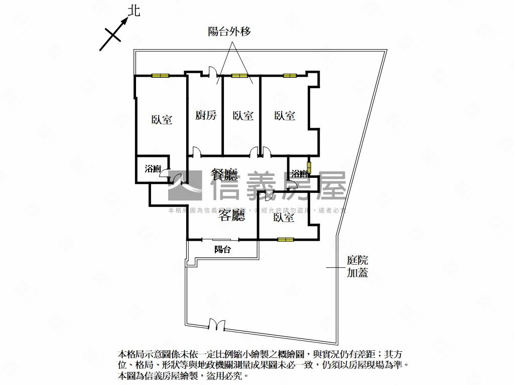 森美學四房車位房屋室內格局與周邊環境
