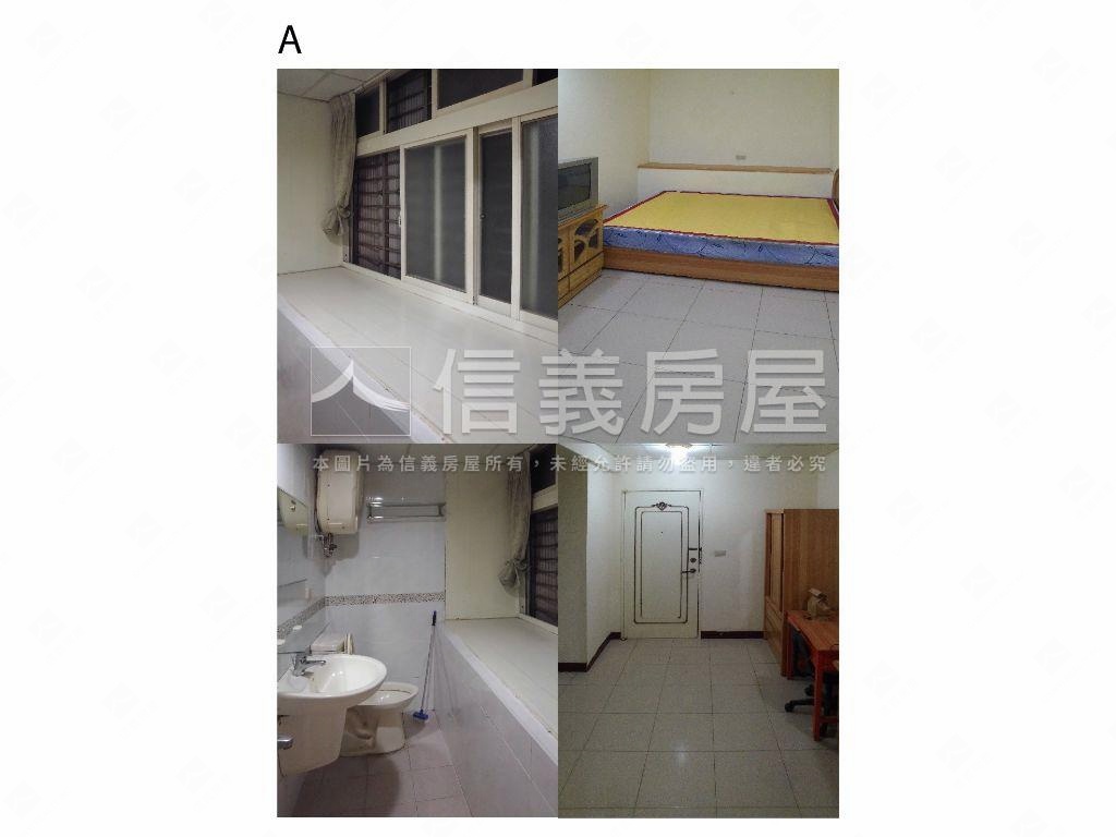 景安站公園邊間包租公房屋室內格局與周邊環境