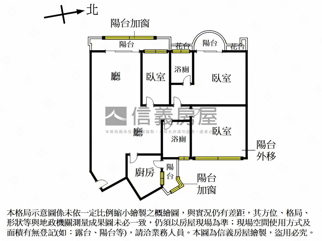 內湖捷運純白美妝３房車位房屋室內格局與周邊環境