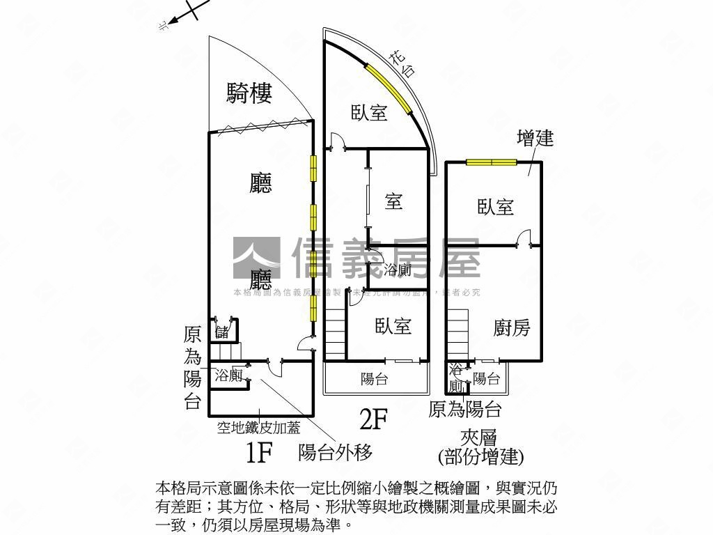 重愛商圈▲金店面房屋室內格局與周邊環境