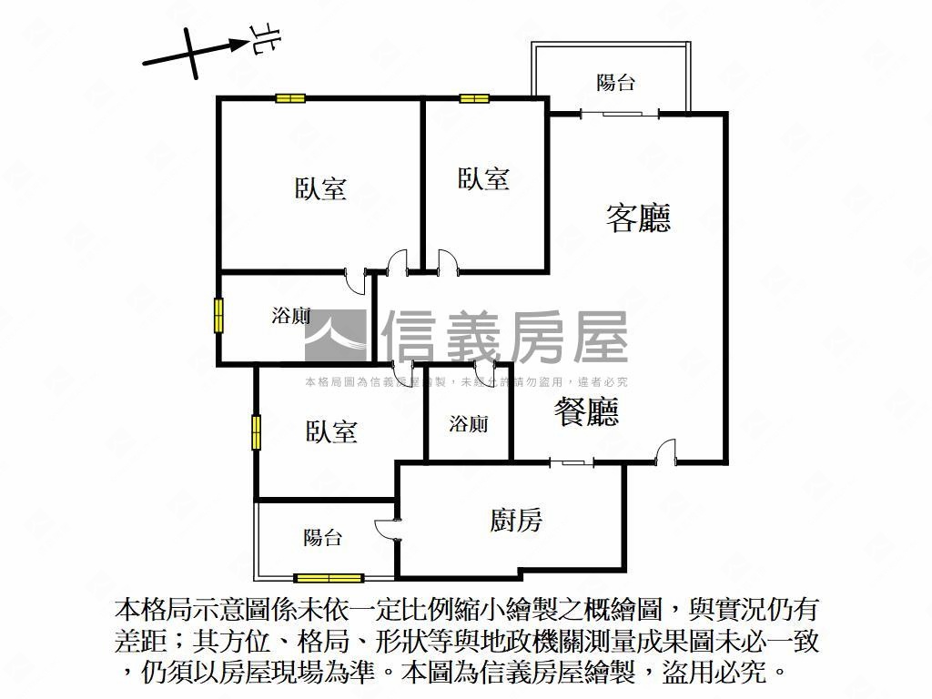帝璟三房雙車位美裝潢房屋室內格局與周邊環境