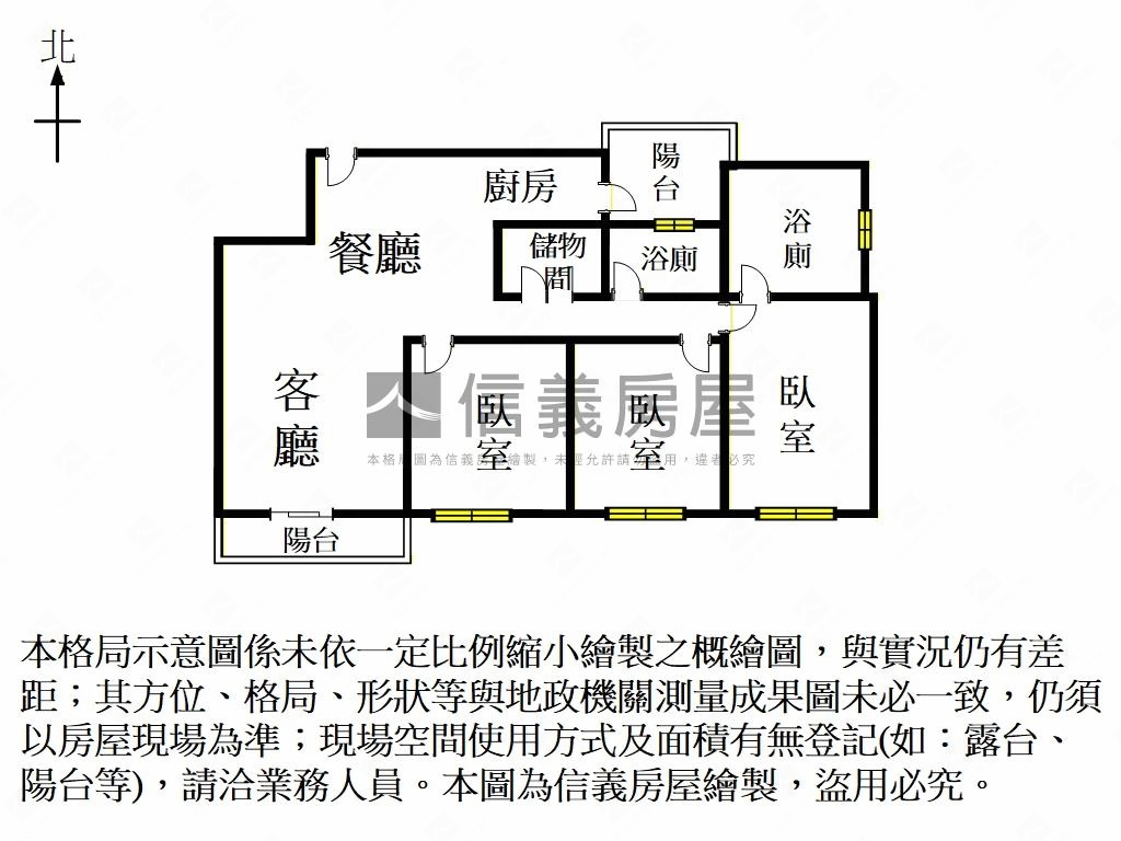 ★太子之巔★三房平車房屋室內格局與周邊環境
