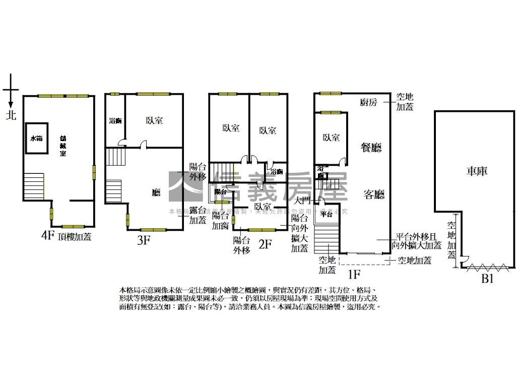 泰隆透天魔術空間就是這間房屋室內格局與周邊環境