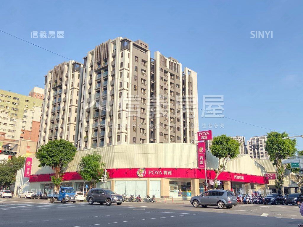 正中清路上臨路人潮多樓店房屋室內格局與周邊環境