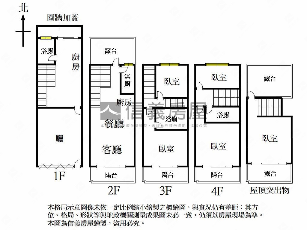 未入住臨路輕屋齡透店房屋室內格局與周邊環境