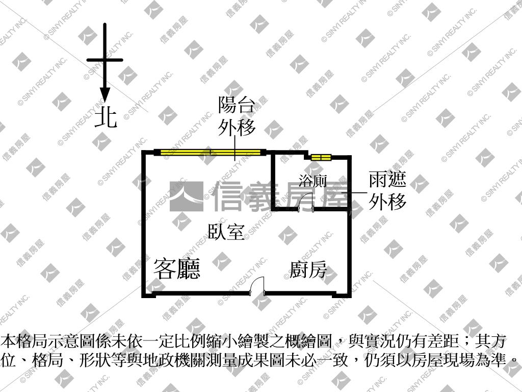 仁愛學區新穎屋齡收租美宅房屋室內格局與周邊環境