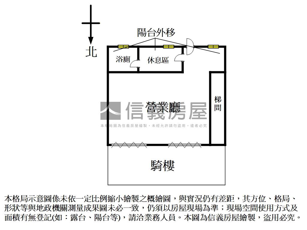 捷運面寬鈔集店辦房屋室內格局與周邊環境
