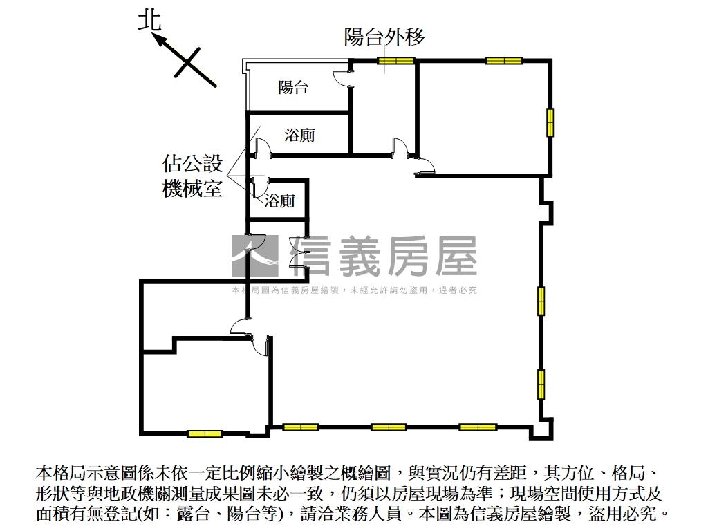 面河景觀辦公房屋室內格局與周邊環境