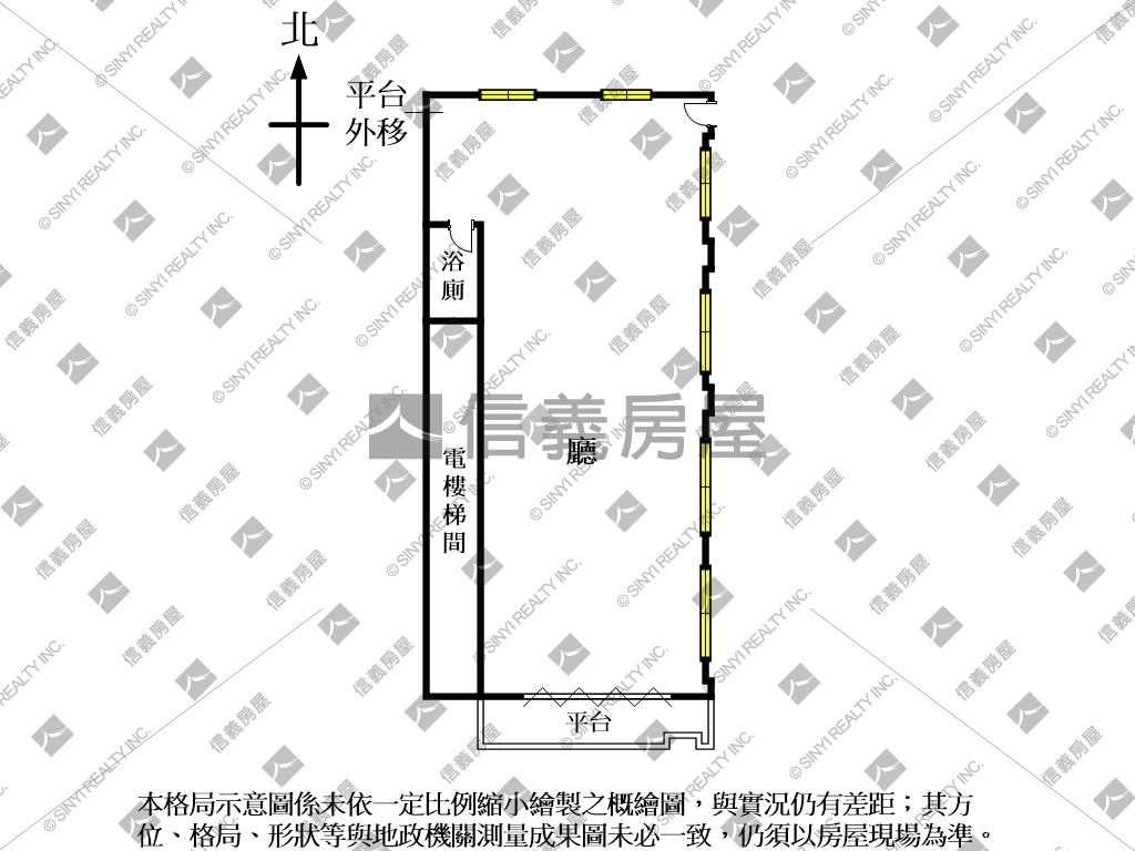 稀有面寬挑高餐飲店面房屋室內格局與周邊環境