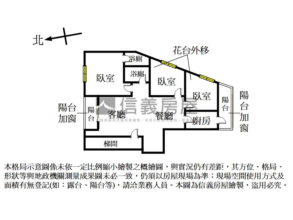 中國名門改建大樓房屋室內格局與周邊環境