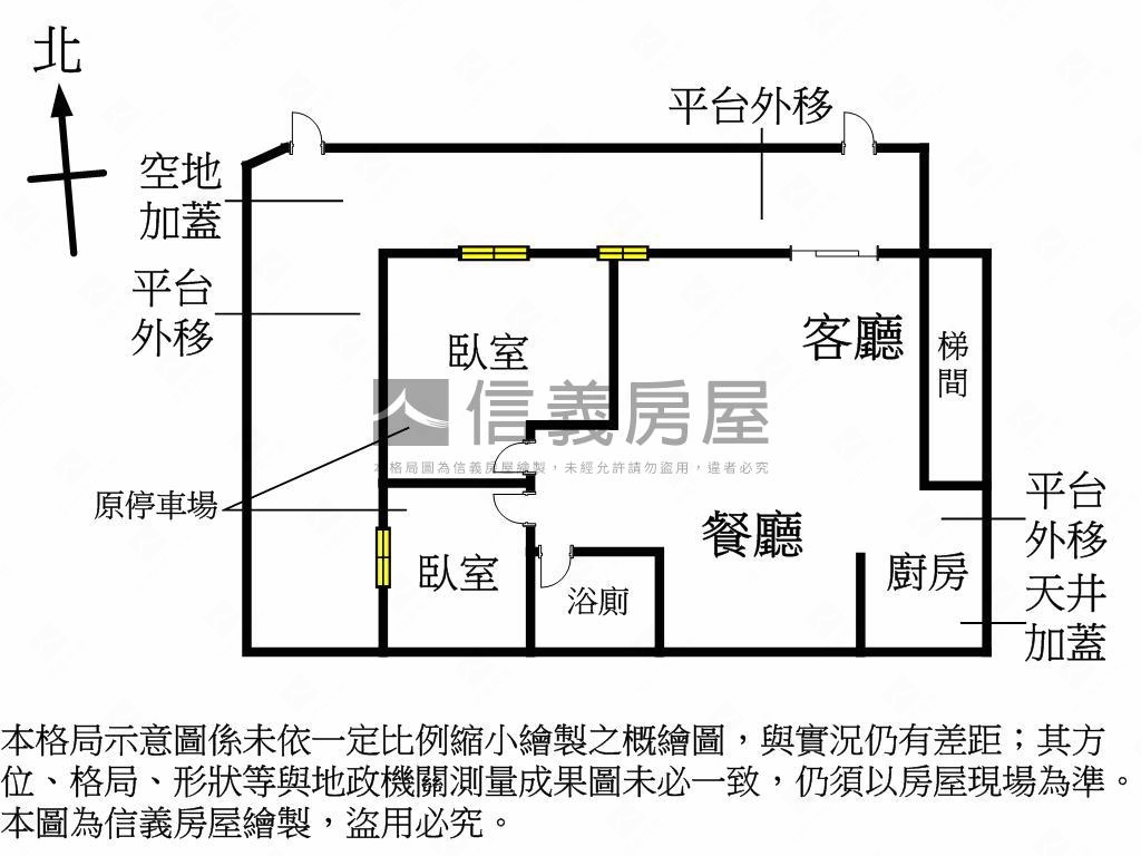專任石牌商城邊間一樓房屋室內格局與周邊環境