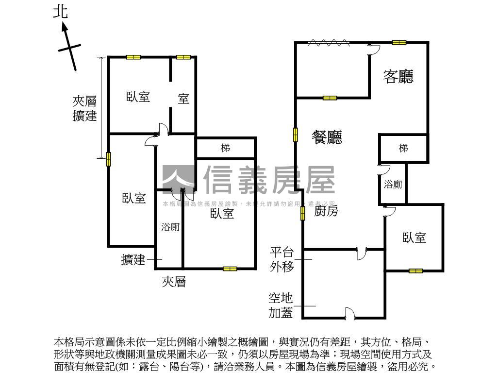 植物園實小學區四房１樓房屋室內格局與周邊環境