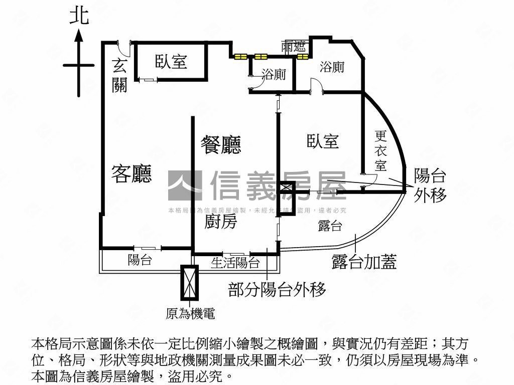 時尚之星高樓兩房美景房屋室內格局與周邊環境