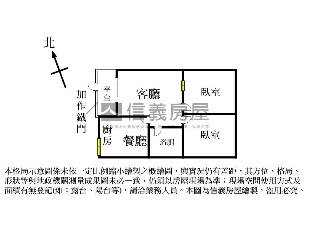 專任～龍山美兩房平面車位房屋室內格局與周邊環境