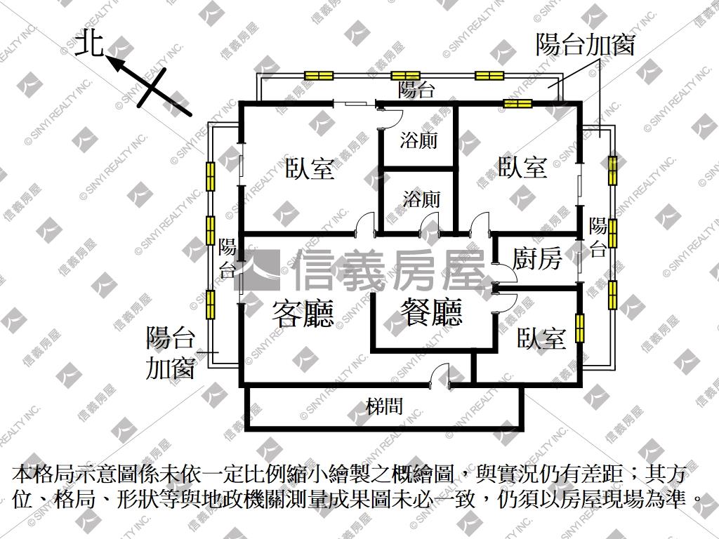 台北低總價３房華廈房屋室內格局與周邊環境