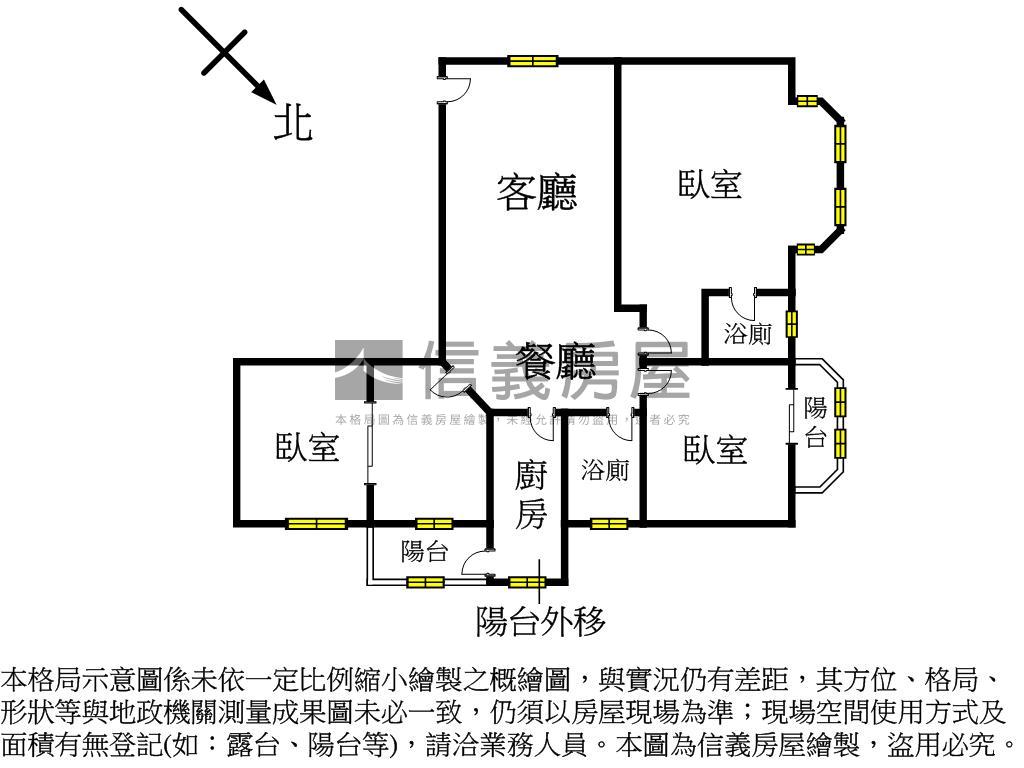 復新建設大三房附休旅車位房屋室內格局與周邊環境
