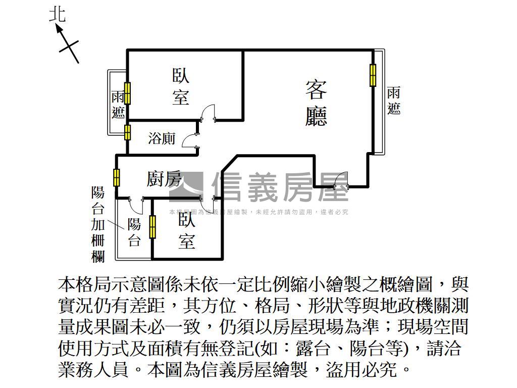 獨賣專任菁英典藏７樓房屋室內格局與周邊環境