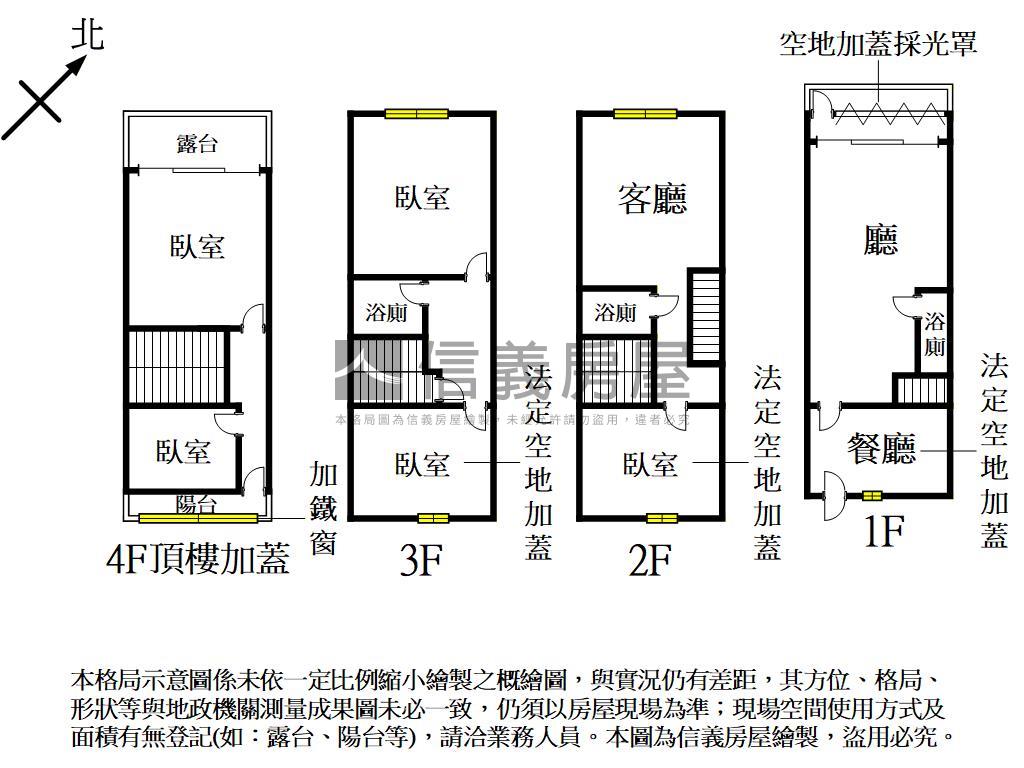 大義街成家透天房屋室內格局與周邊環境