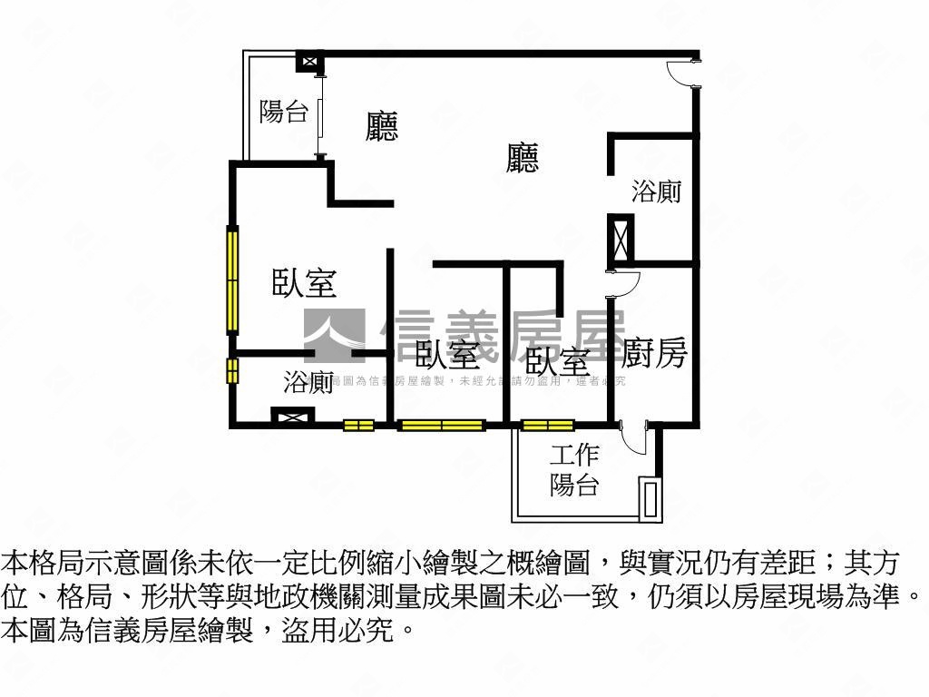 長耀加高質感三房稀有釋出房屋室內格局與周邊環境