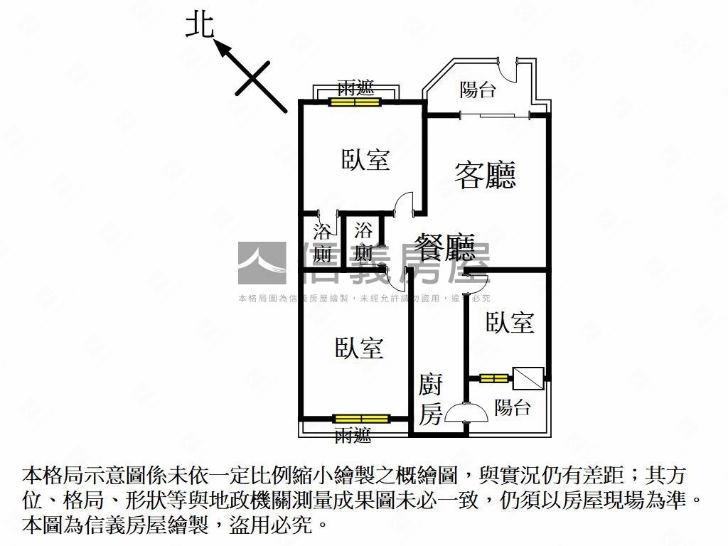 高鐵特區．溫馨三房房屋室內格局與周邊環境
