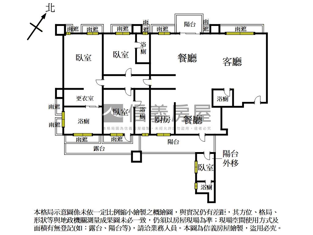敦南寓邸綠意景觀戶房屋室內格局與周邊環境