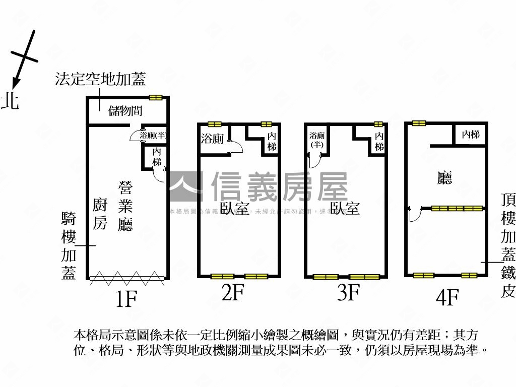 近新竹高中稀有金店面房屋室內格局與周邊環境