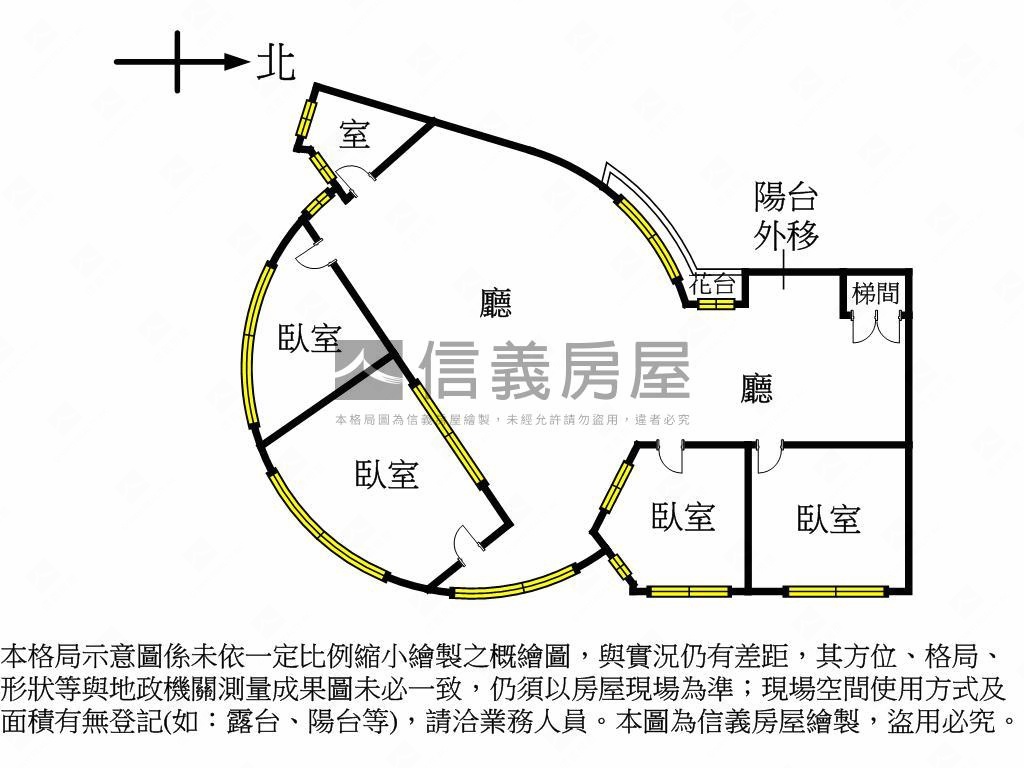 匯豐財經面園道商辦附平車房屋室內格局與周邊環境