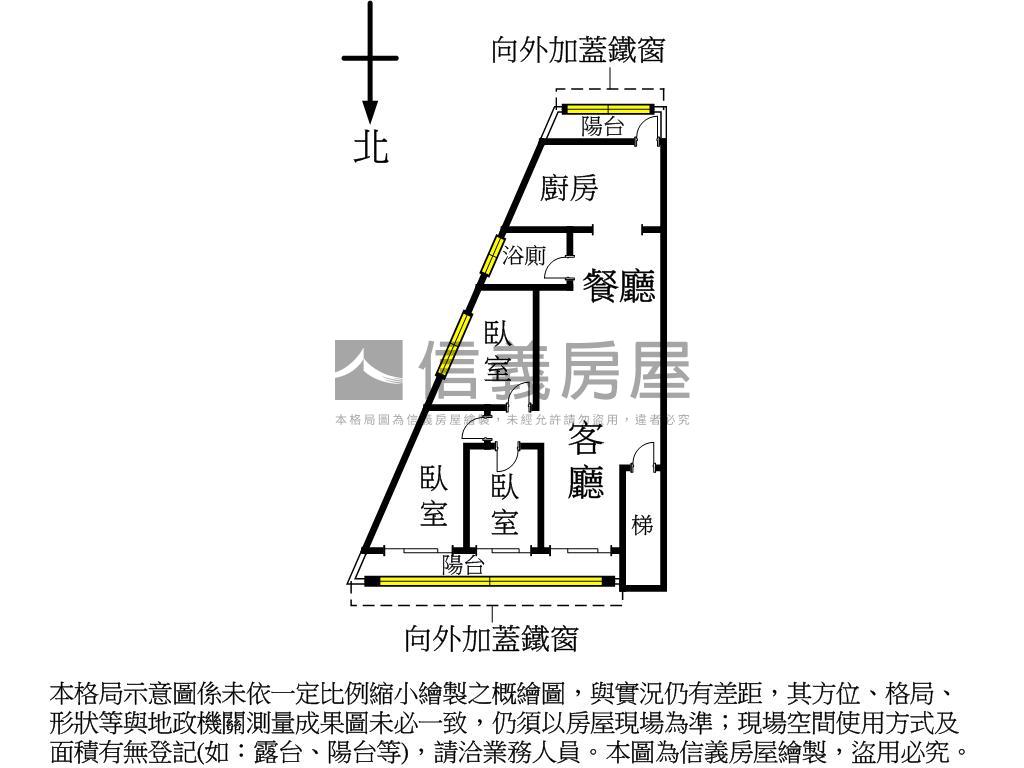 榮星花園新婚家庭三房房屋室內格局與周邊環境